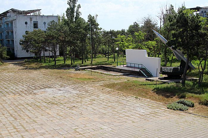 Крым Заозерное база отдыха Евпатория первая линия