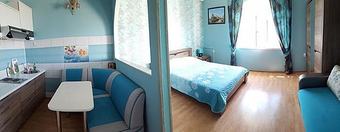 Отдых в Евпатории гостиница Голубая волна