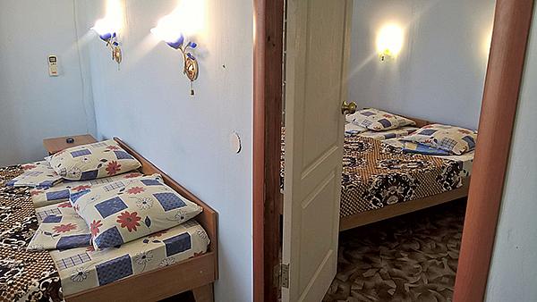 двухкомнатный номер с четырьмя спальными местами