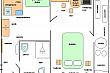 Двухкомнатный номер ЛЮКС корпус Море