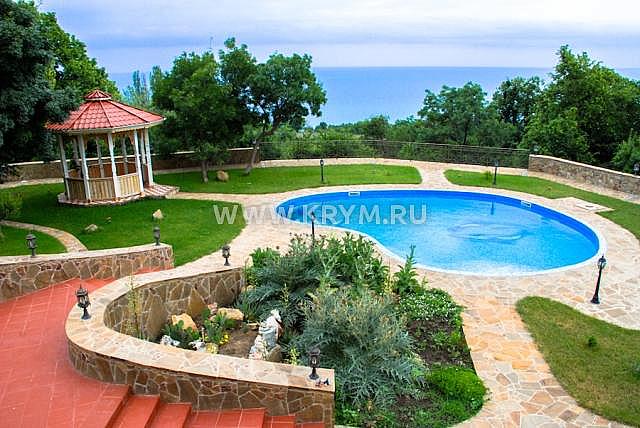 vip- Отдых в Крыму Снять коттедж с бассейном в Крыму