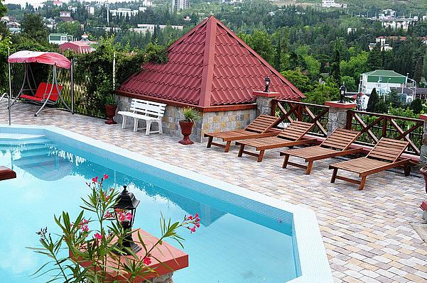 Алушта пансионат с бассейном